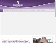 Tablet Screenshot of familycrisiscenterofeasttexas.com